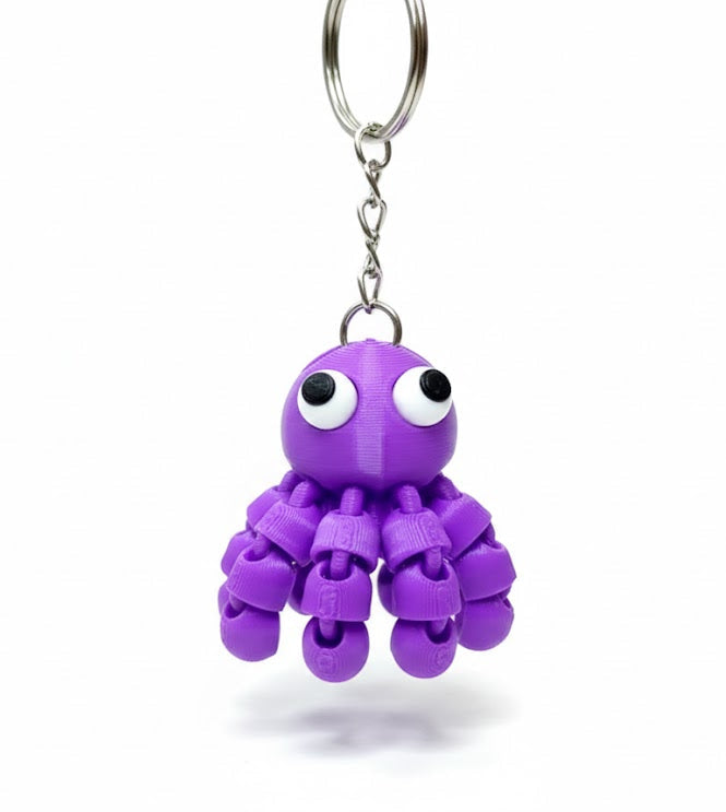 Oktopus - Schlüsselanhänger