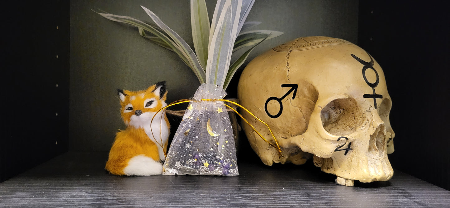 UNIKAT | Handgefertigtes Amulett der Nacht